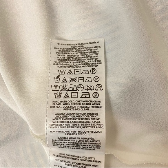 Guess julia ruffle striped sleeveless dress sz 2 - Picture 9 of 9